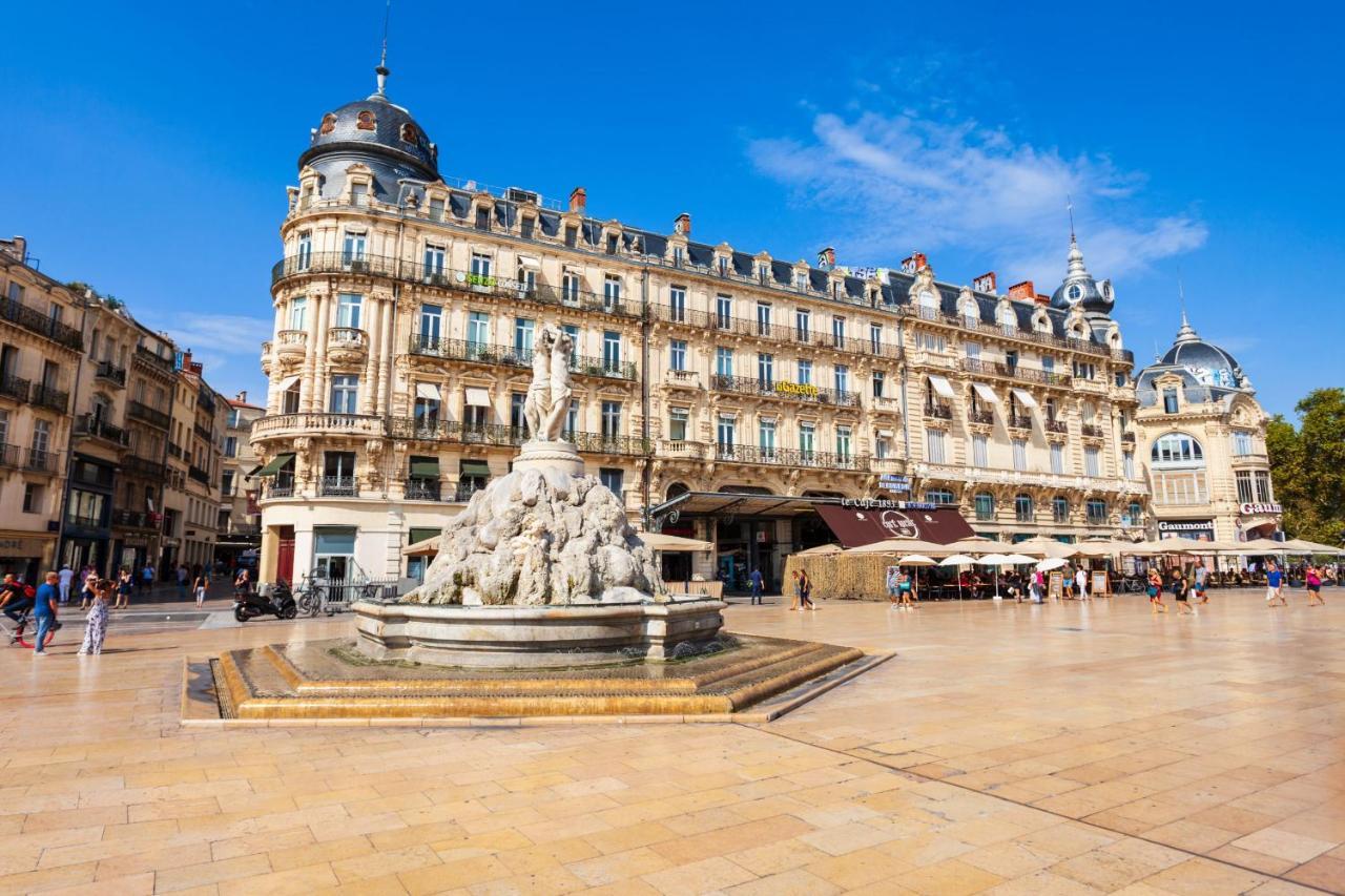 Centreville: T2 Chaleureux Et Cozy/Chekin 24-24H Montpellier Luaran gambar